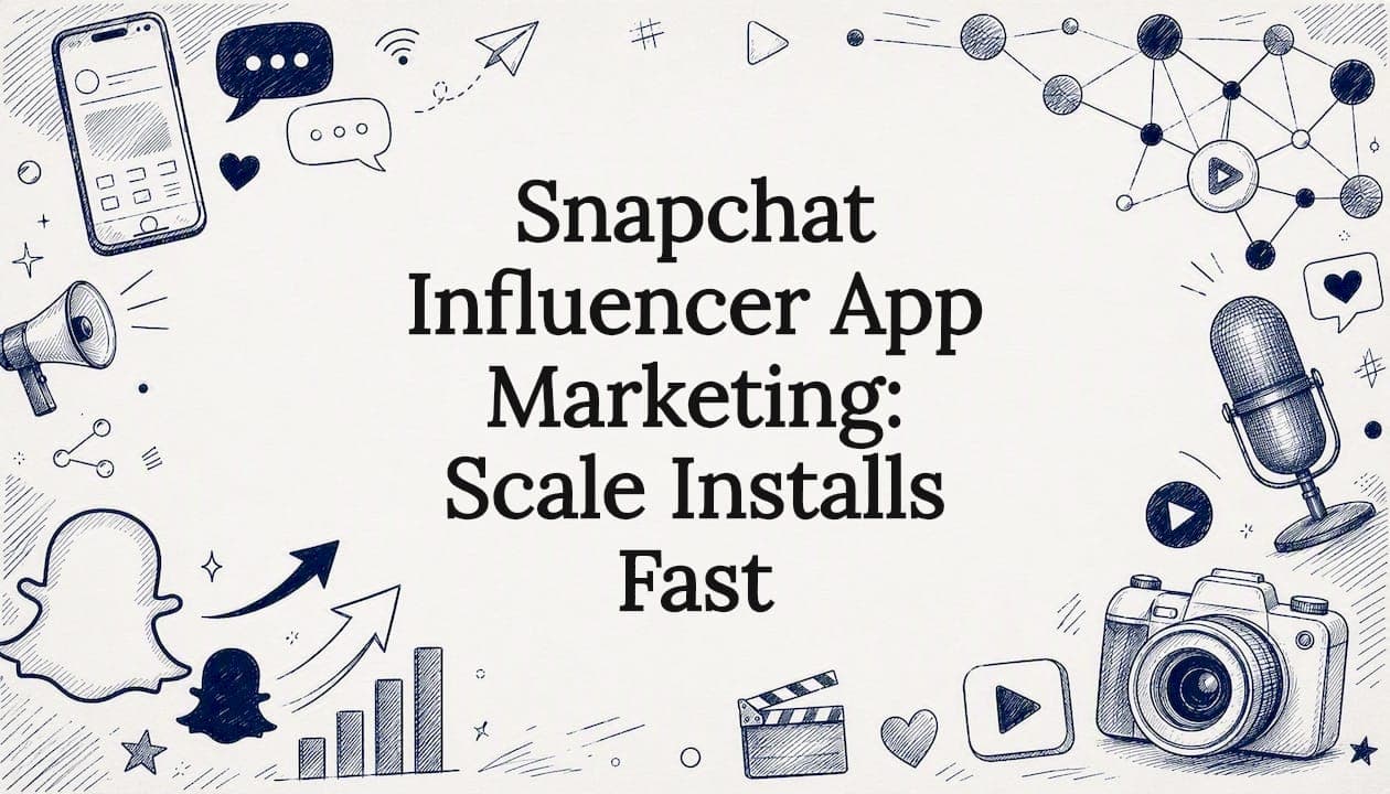Snapchat Influencer App Marketing: Scale Installs Fast