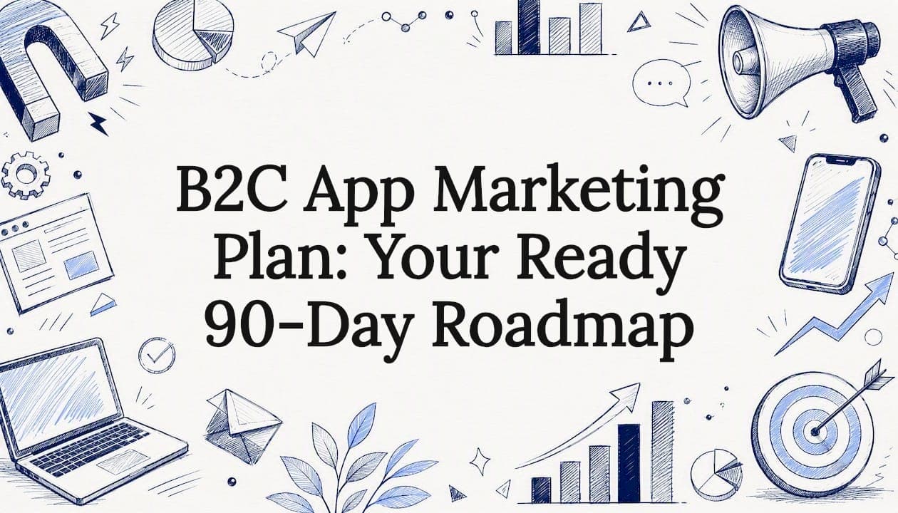 B2C App Marketing Plan: Your Ready 90-Day Roadmap