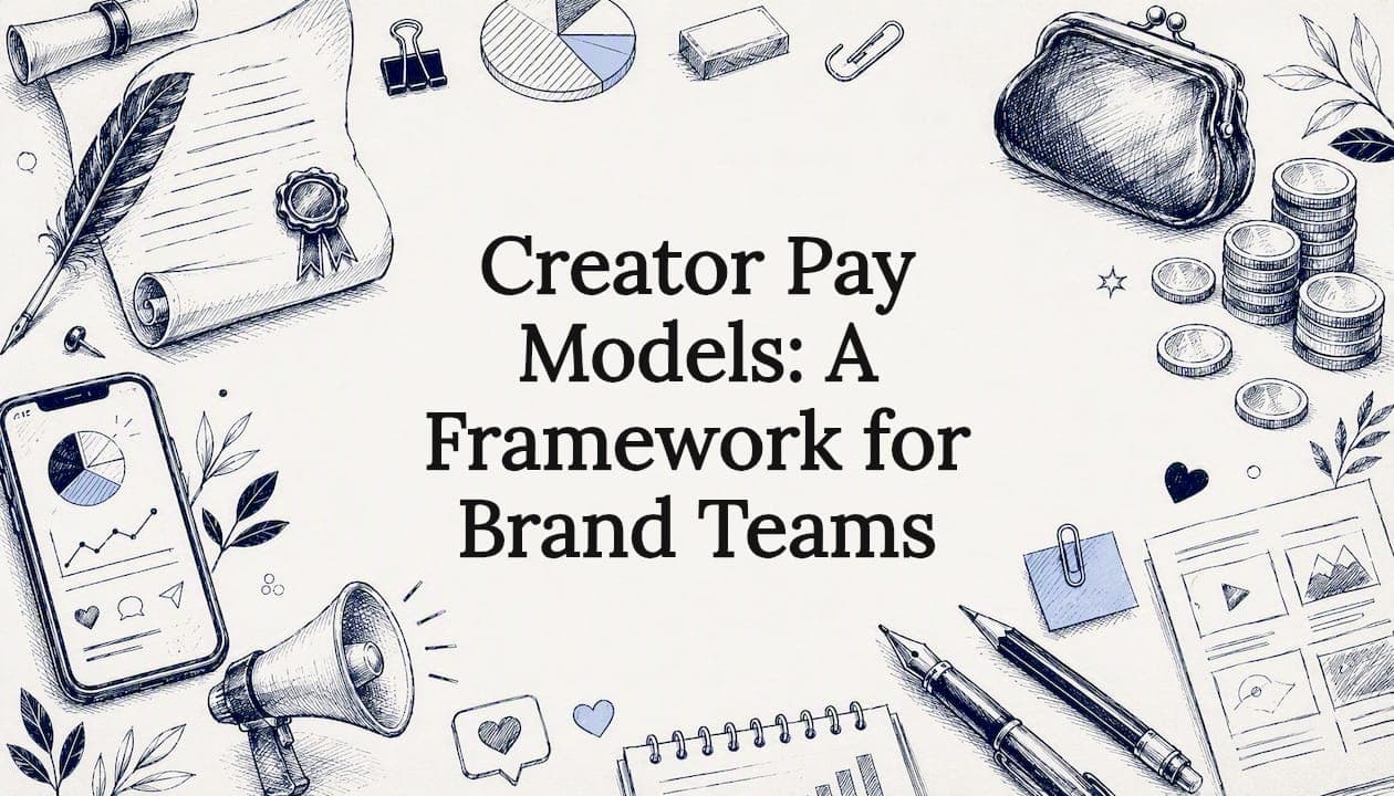 Creator Pay Models: A Framework for Brand Teams