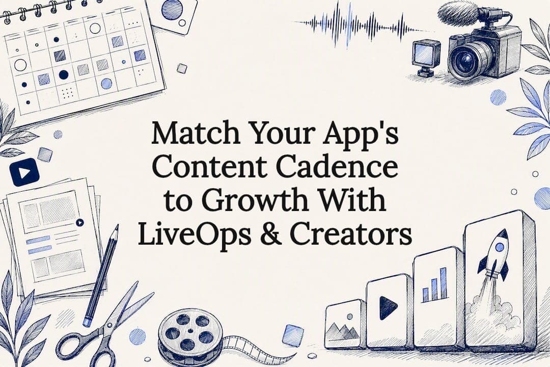 Match Your App's Content Cadence to Growth With LiveOps & Creators