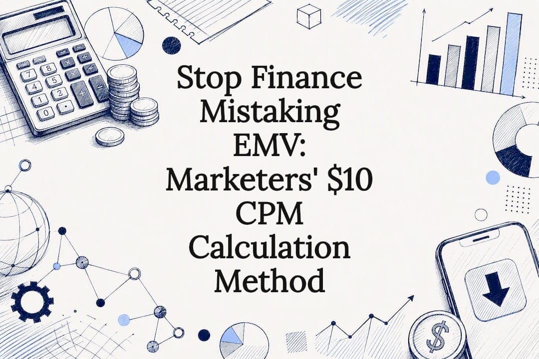 Stop Finance Mistaking EMV: Marketers' $10 CPM Calculation Method