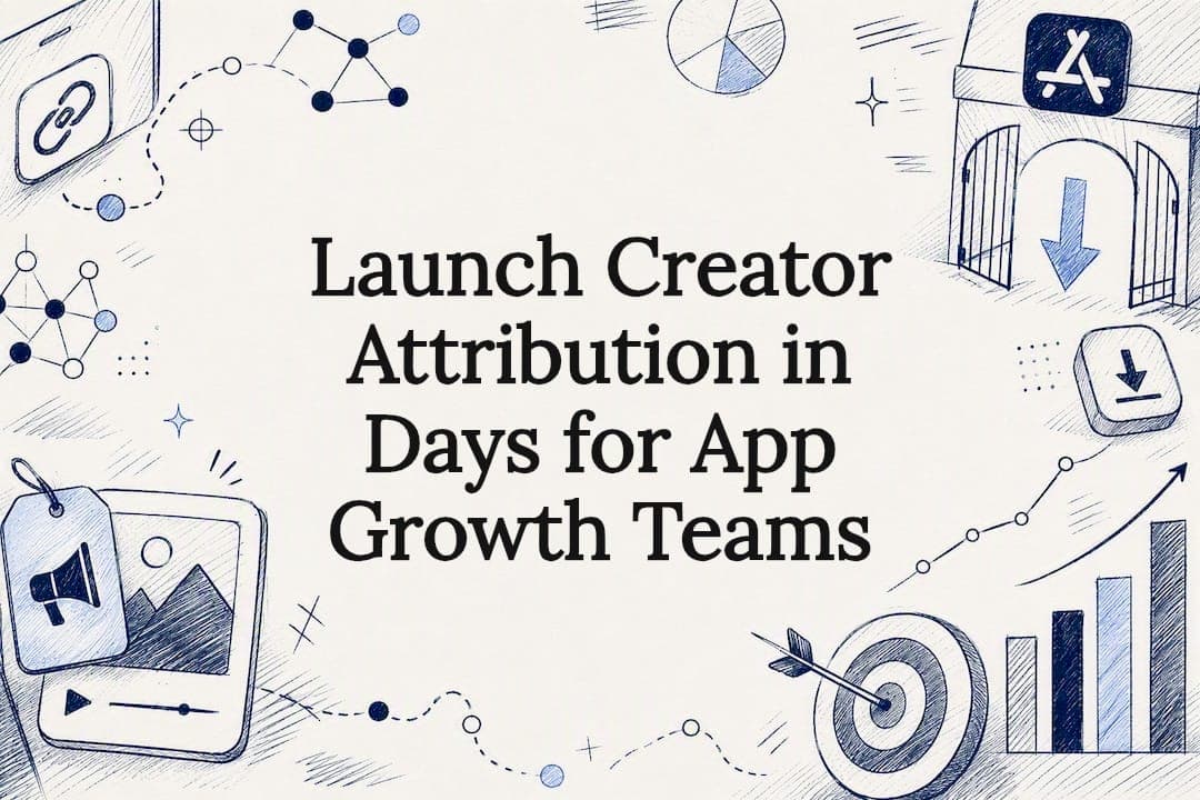 Launch Creator Attribution in Days for App Growth Teams