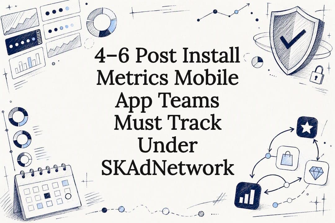 4–6 Post Install Metrics Mobile App Teams Must Track Under SKAdNetwork