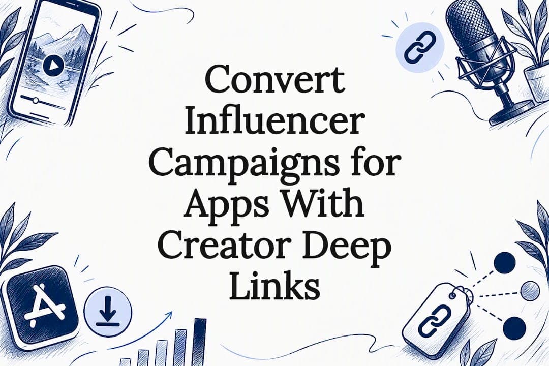 Convert Influencer Campaigns for Apps With Creator Deep Links