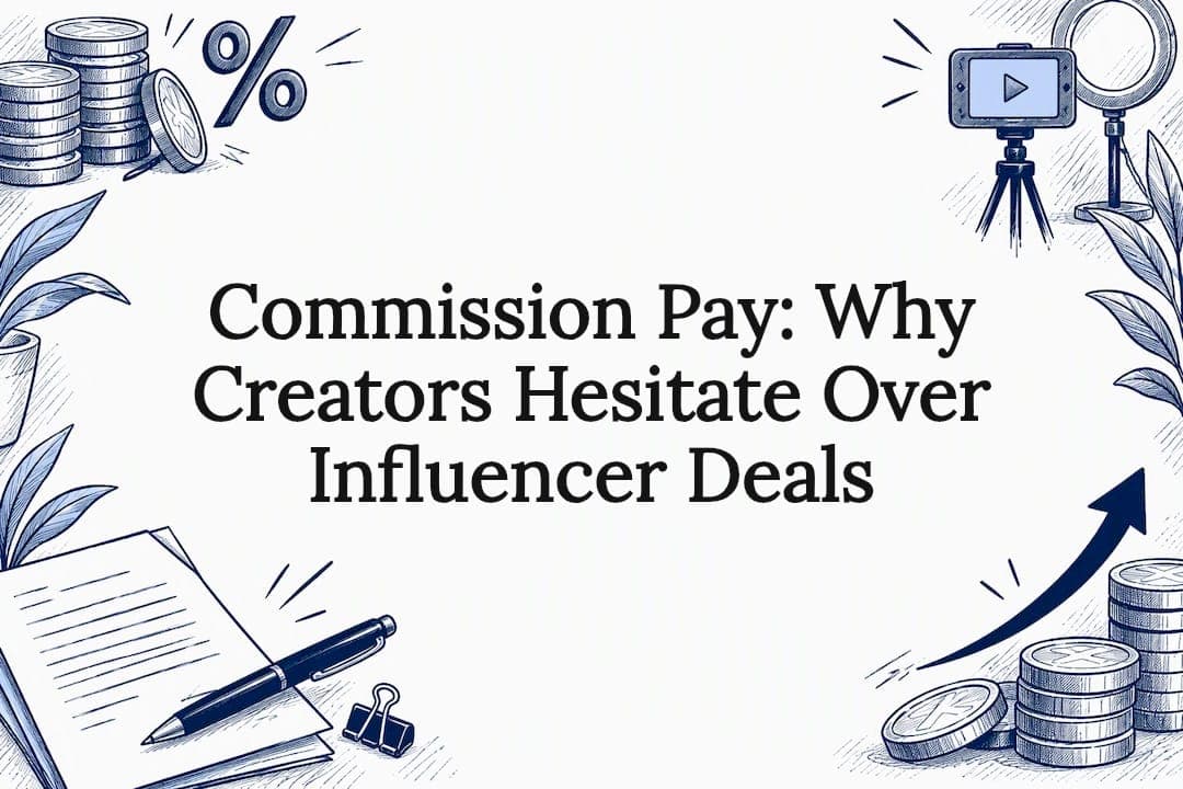Commission Pay: Why Creators Hesitate Over Influencer Deals