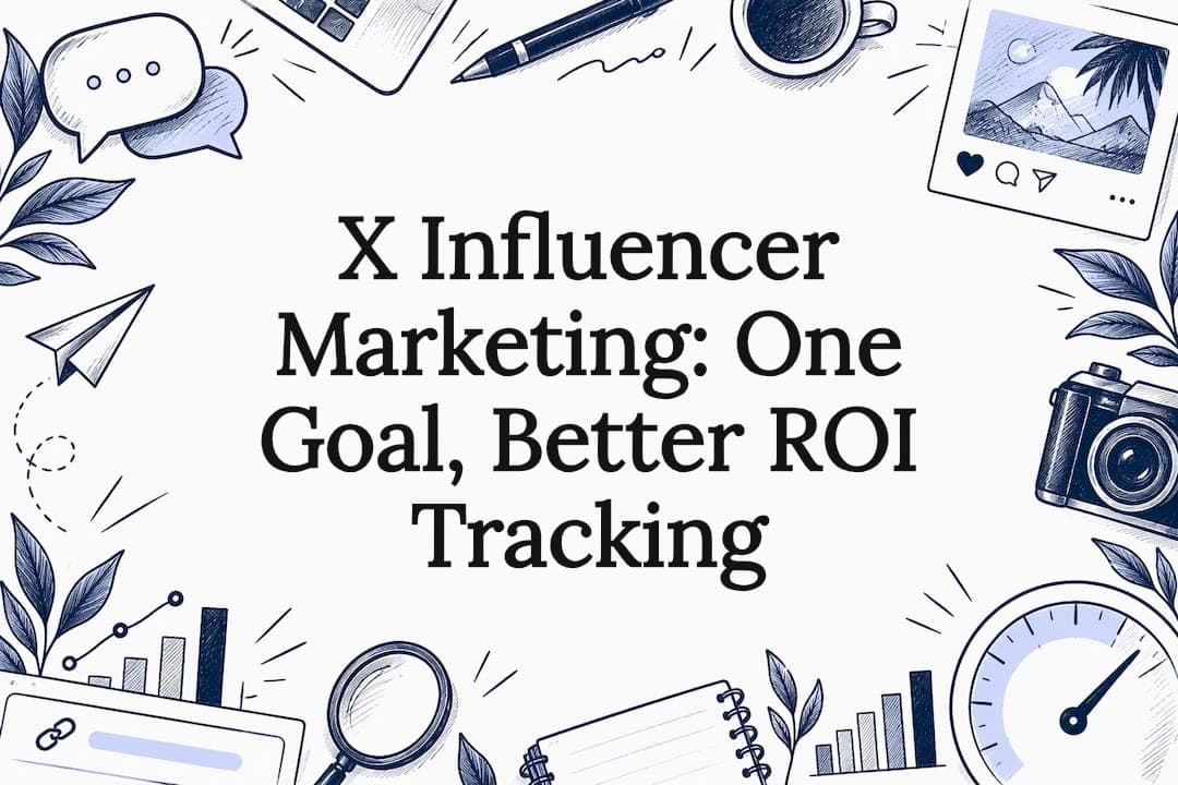 X Influencer Marketing: One Goal, Better ROI Tracking