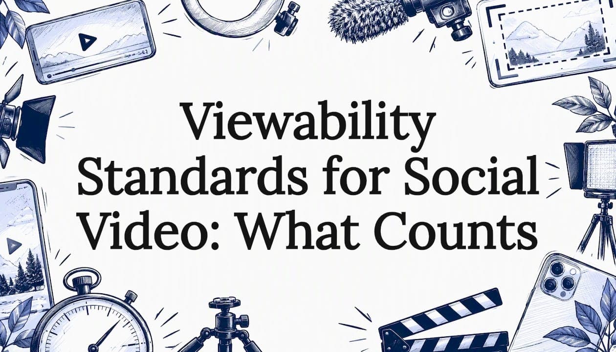 Viewability Standards for Social Video: What Counts