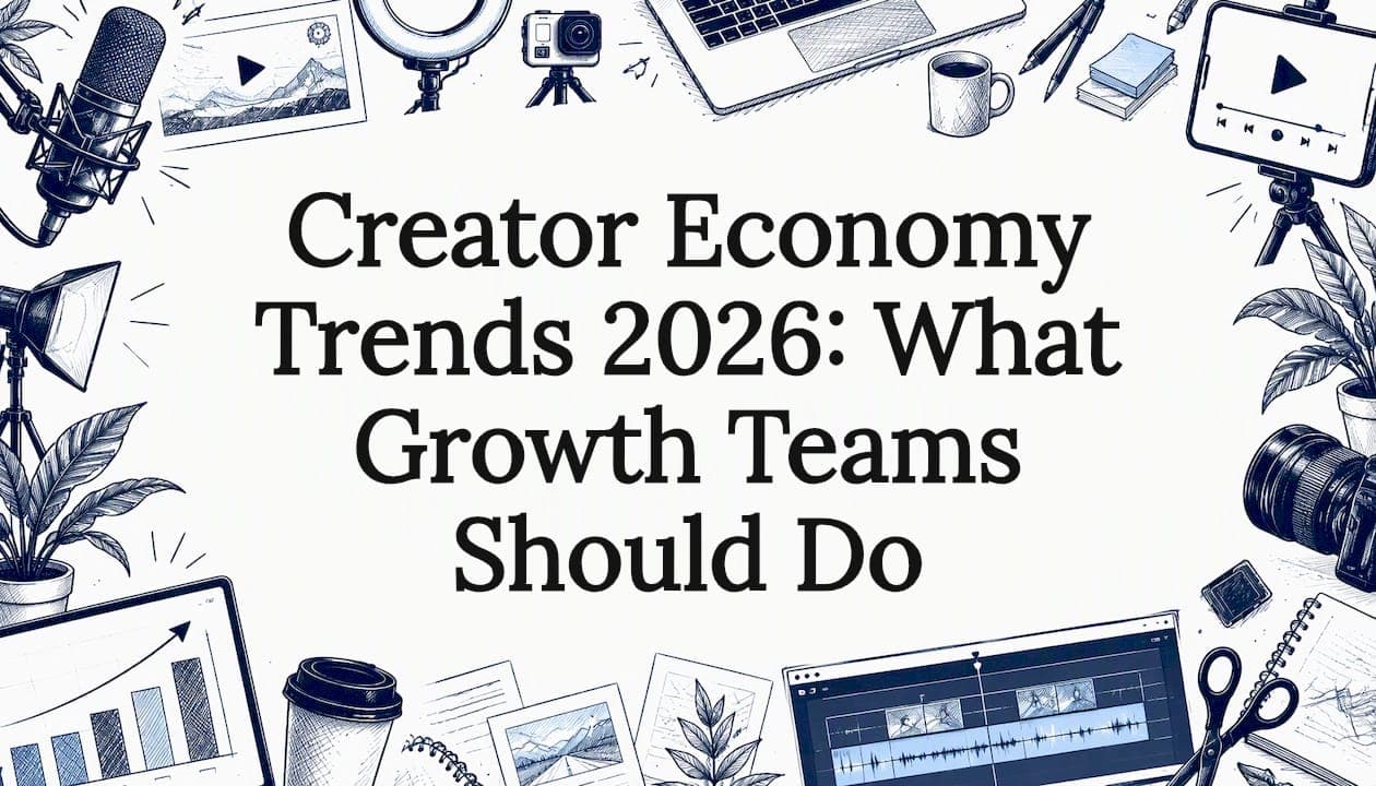 Creator Economy Trends 2026: What Growth Teams Should Do