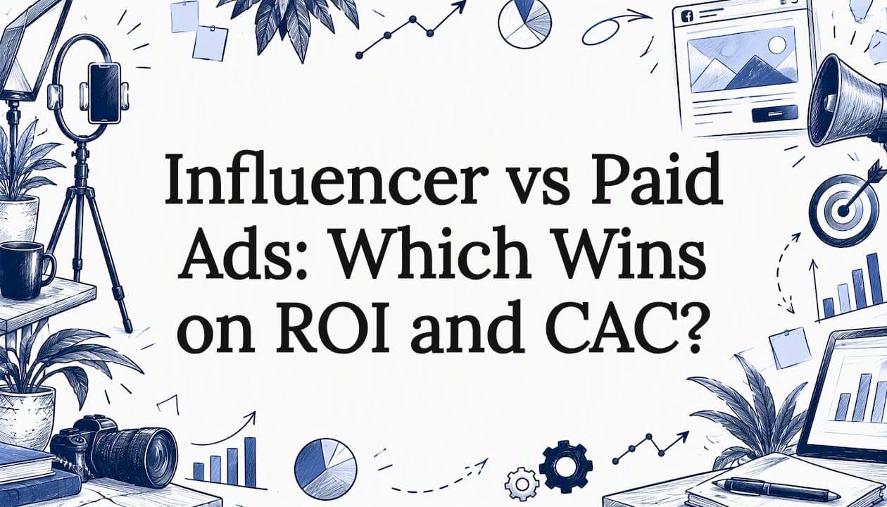 Influencer vs Paid Ads: Which Wins on ROI and CAC?