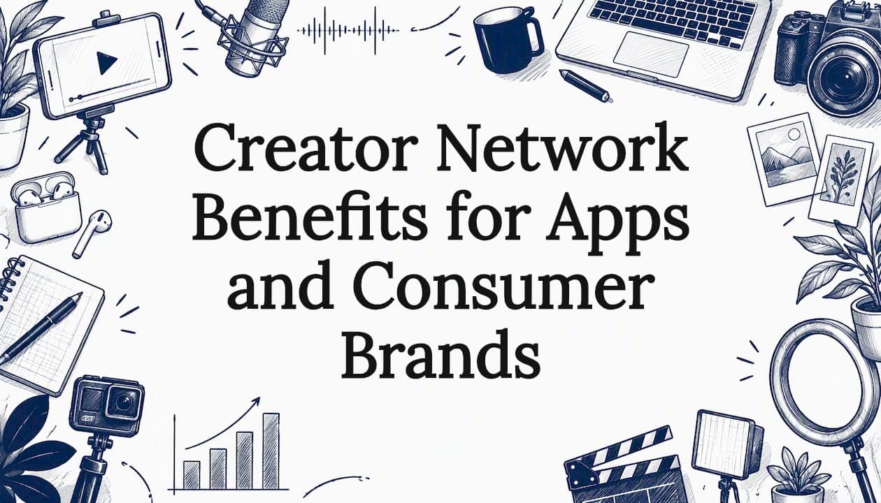 Creator Network Benefits for Apps and Consumer Brands