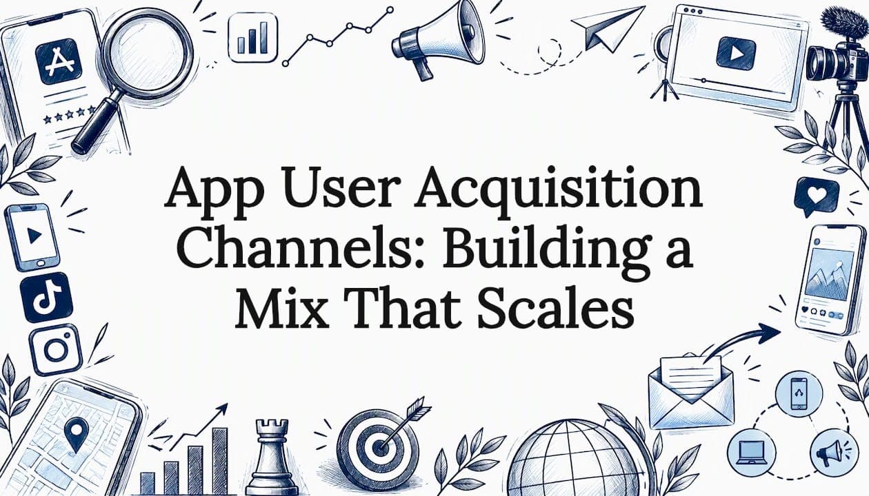 App User Acquisition Channels: Building a Mix That Scales