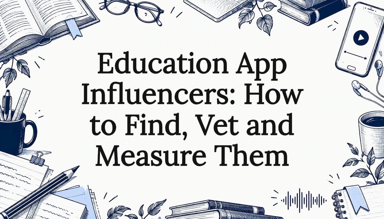Education App Influencers: How to Find, Vet and Measure Them
