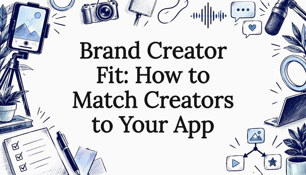 Brand Creator Fit: How to Match Creators to Your App